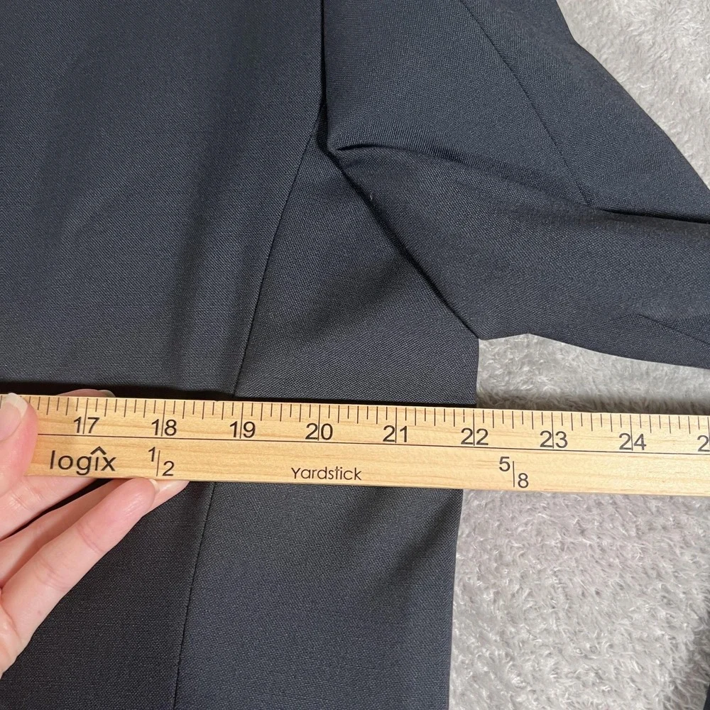 Fendi Blazer Mens 50 IT 40R Black 100% Virgin Wool‎ Made in Italy Sport Coat